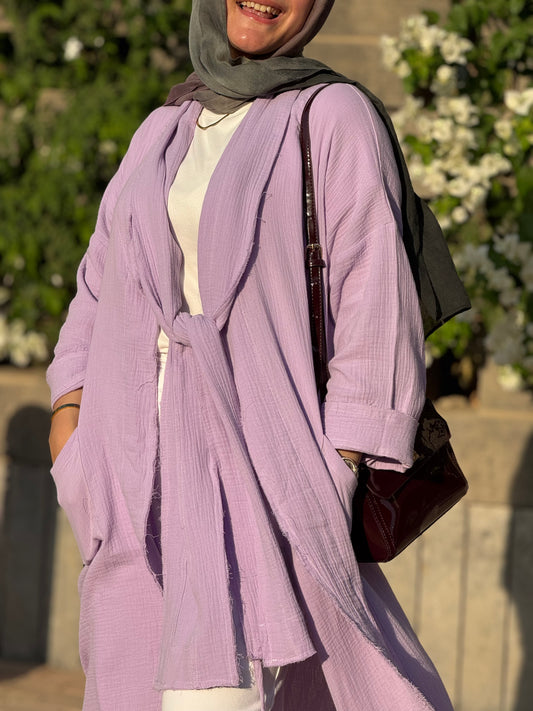 Lush Cardigan in Lilac