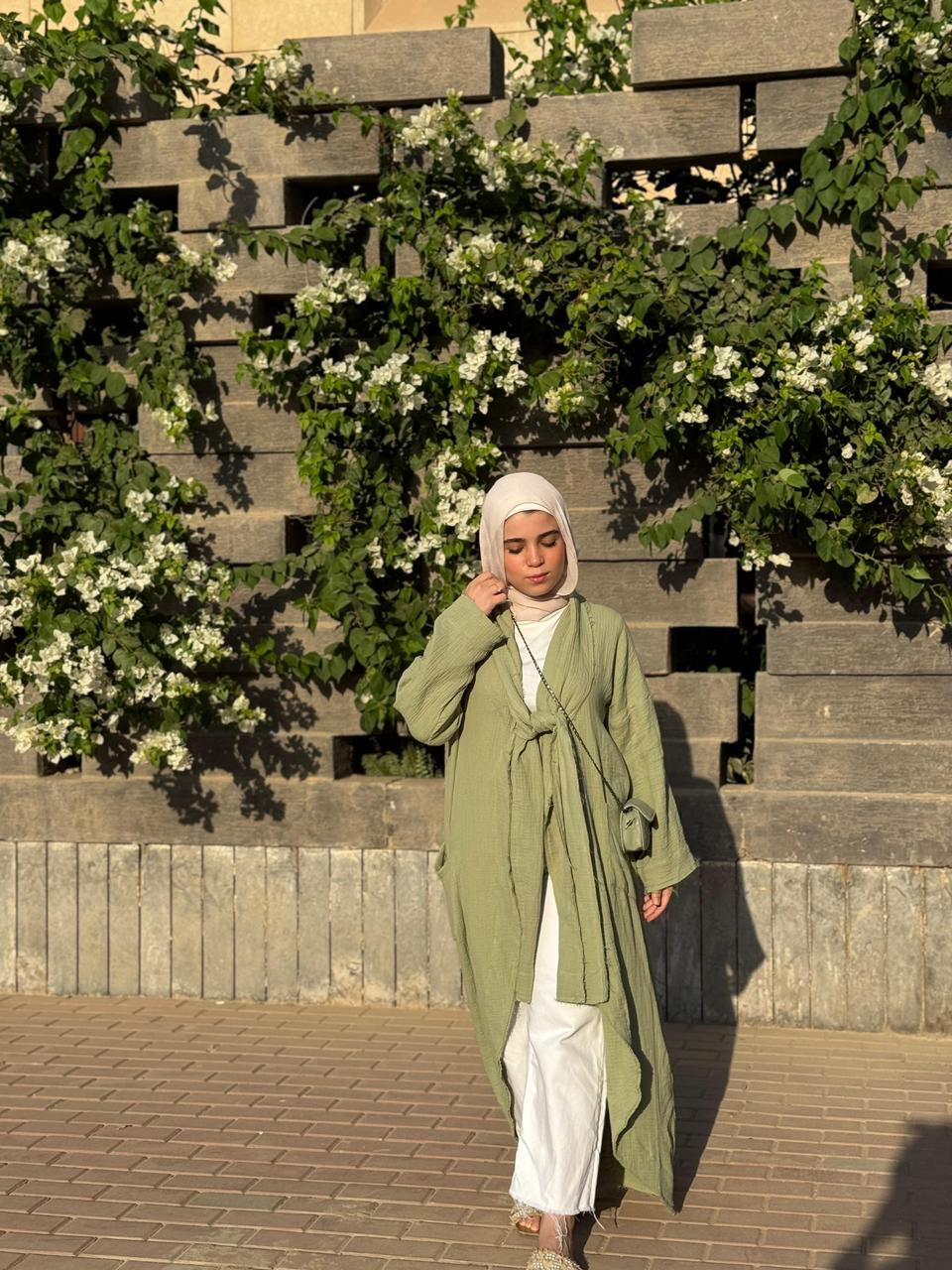 Lush Cardigan in Green