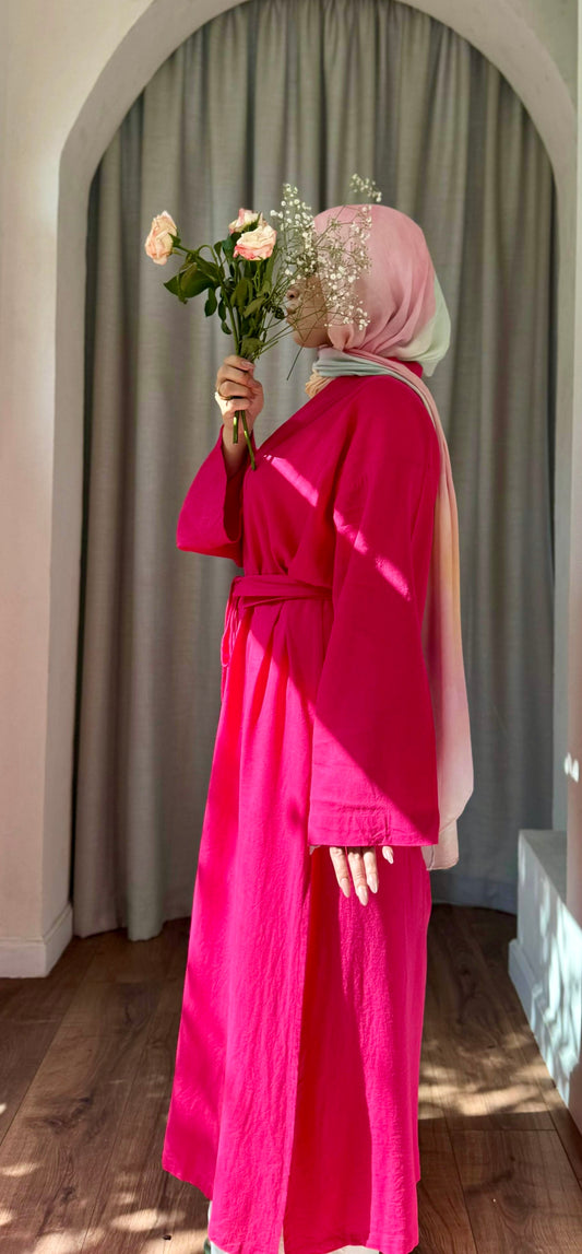 Fuchsia Flame Cardigan