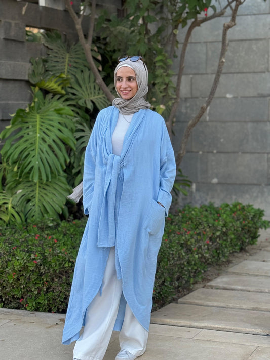 Lush Cardigan in Baby Blue