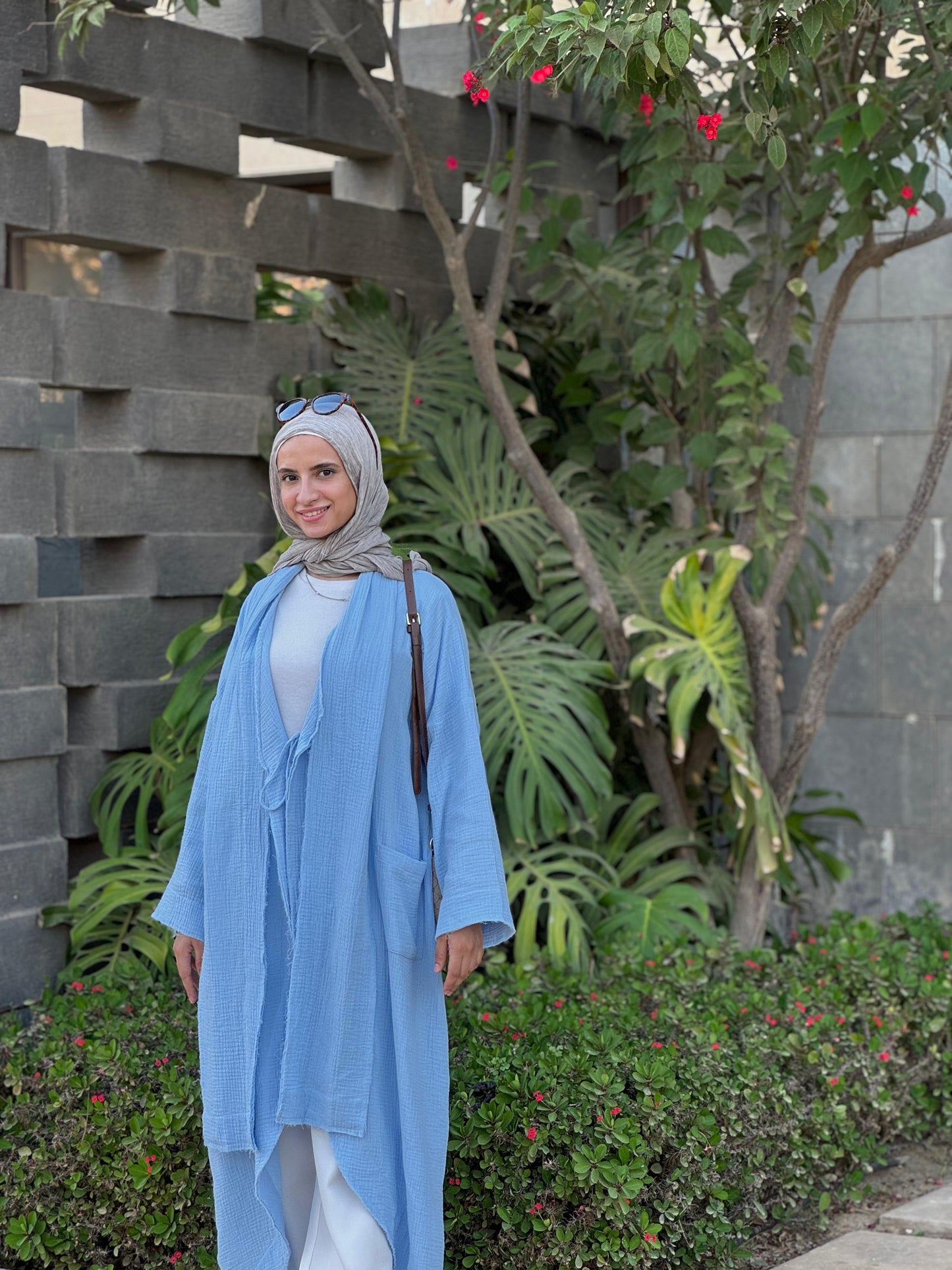 Lush Cardigan in Baby Blue