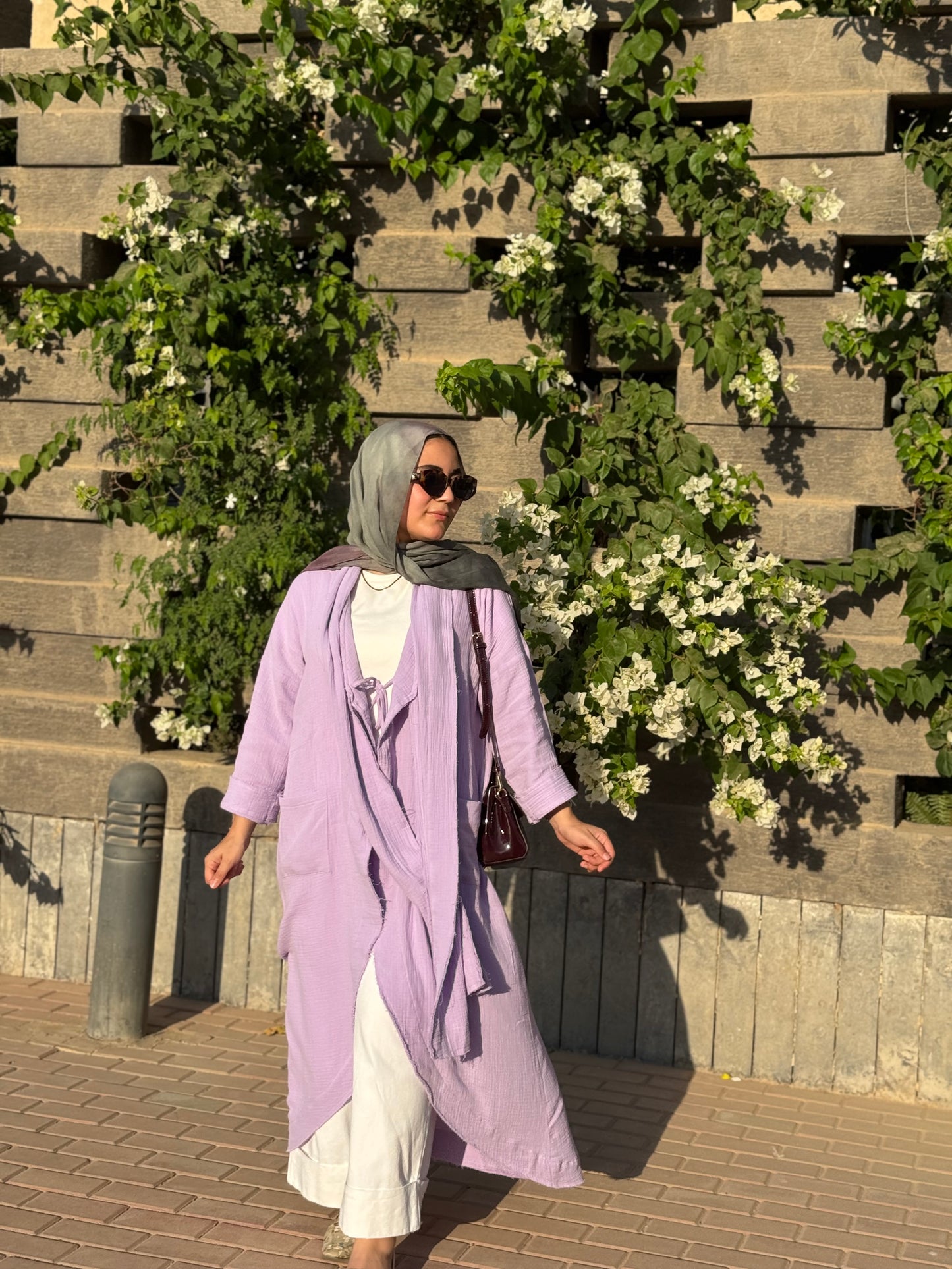 Lush Cardigan in Lilac