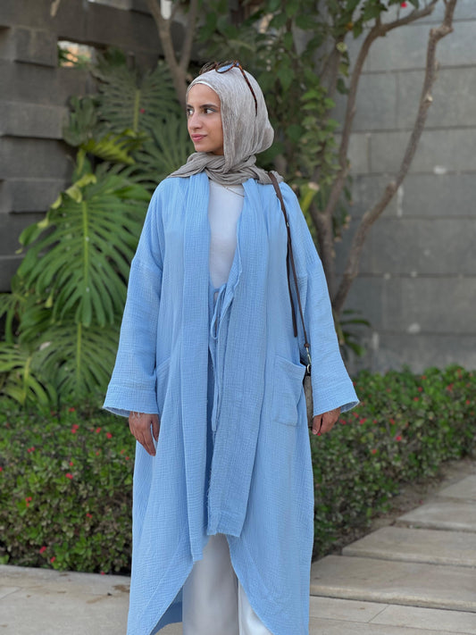 Lush Cardigan in Baby Blue