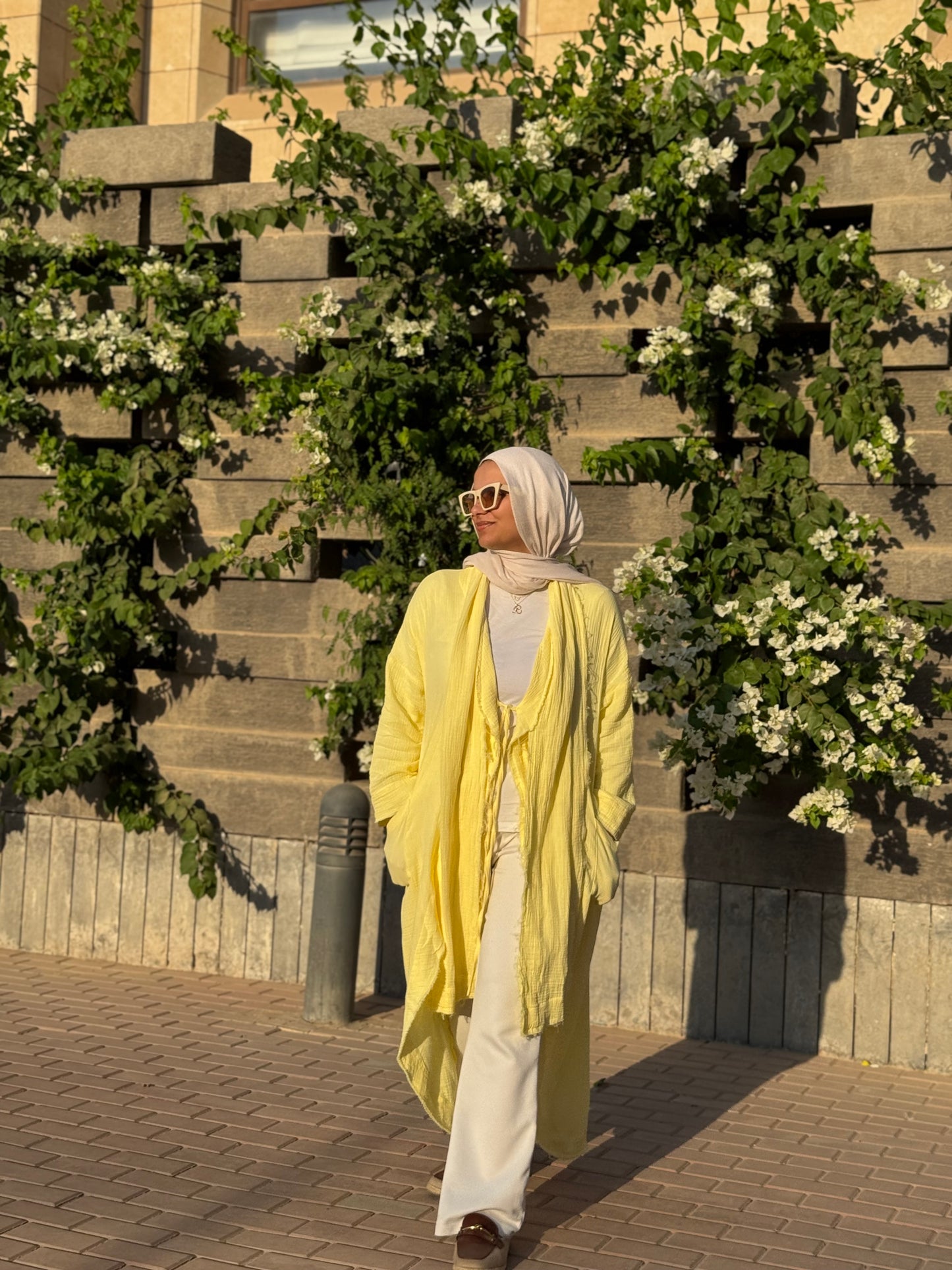 Lush Cardigan in Yellow