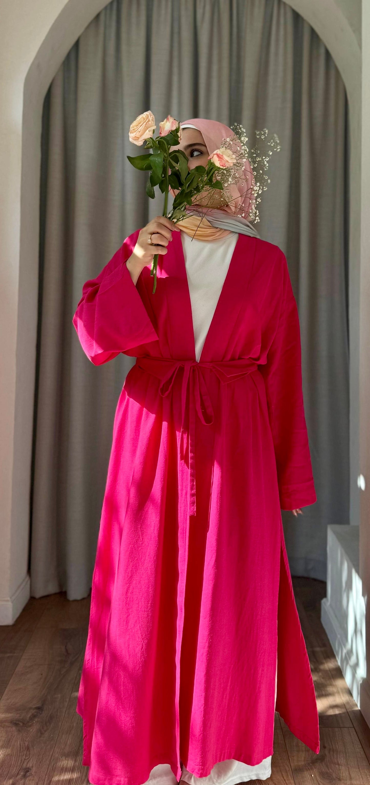 Fuchsia Flame Cardigan