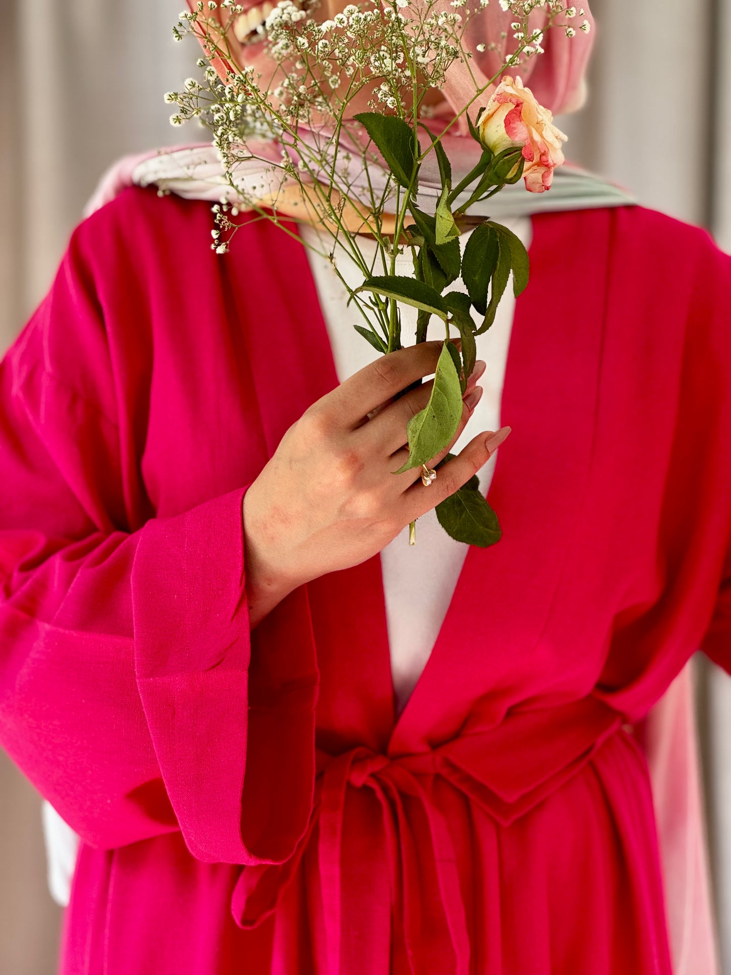 Fuchsia Flame Cardigan