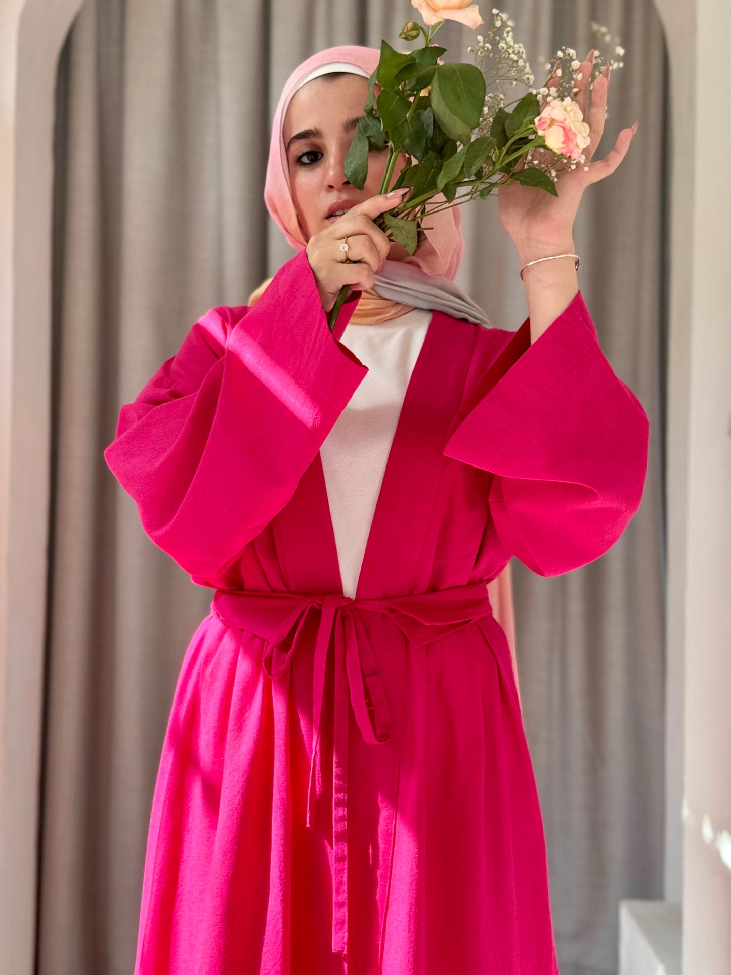 Fuchsia Flame Cardigan
