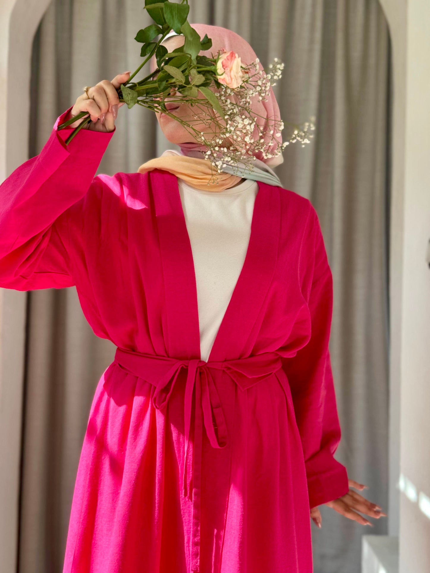Fuchsia Flame Cardigan